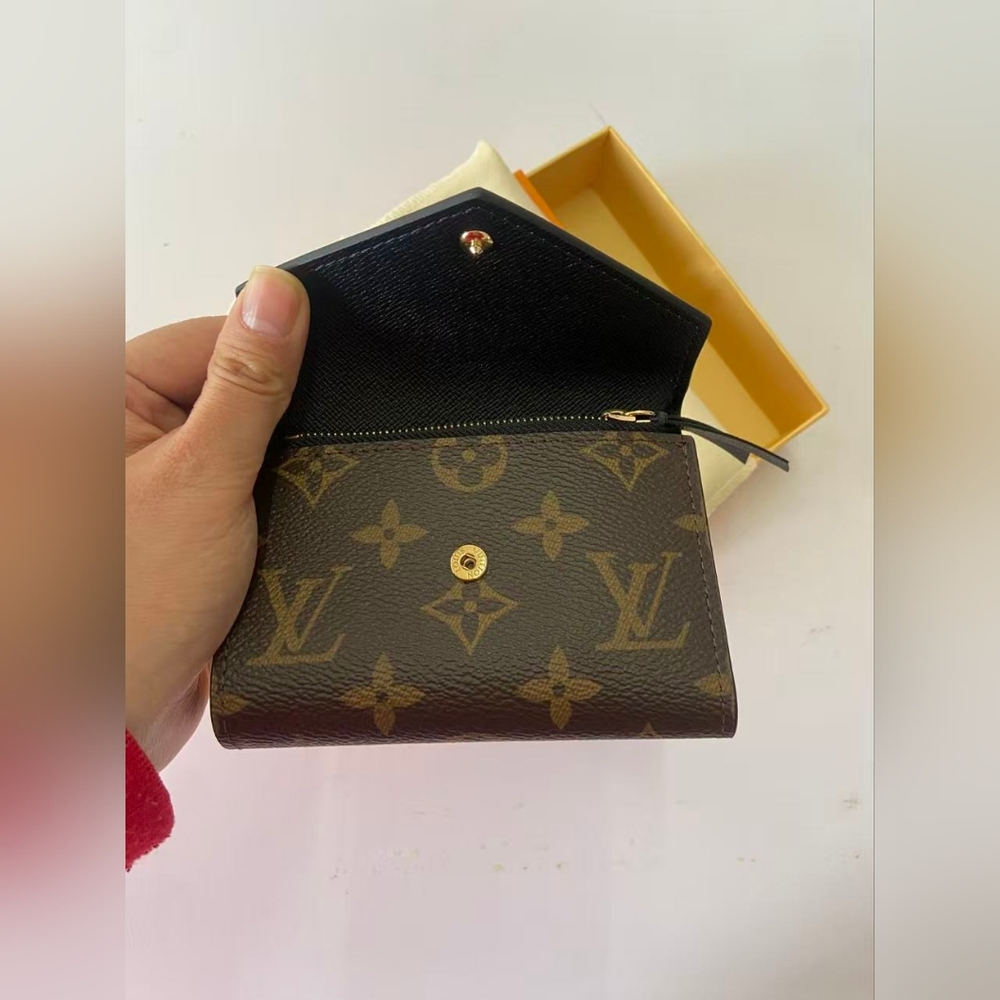 Louis Vuitton Brown Monogram Victorine Wallet - Picture 2 of 9